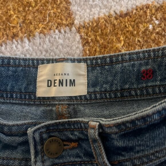 Sezane Le Crop denim, US size 6 (FR size 38) - Picture 2 of 4
